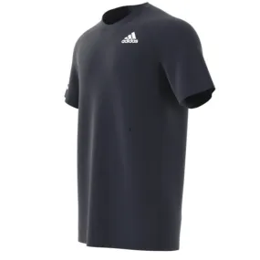 Adidas Club 3-Stripe Tennis Men T-Shirt - Legend Ink/White