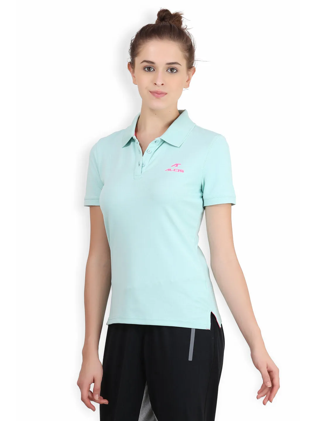 Alcis Happy Blue Polo T Shirt