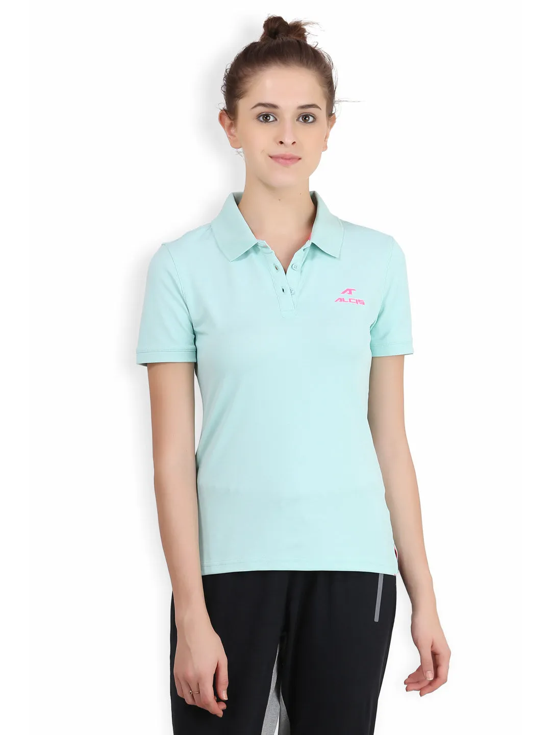 Alcis Happy Blue Polo T Shirt