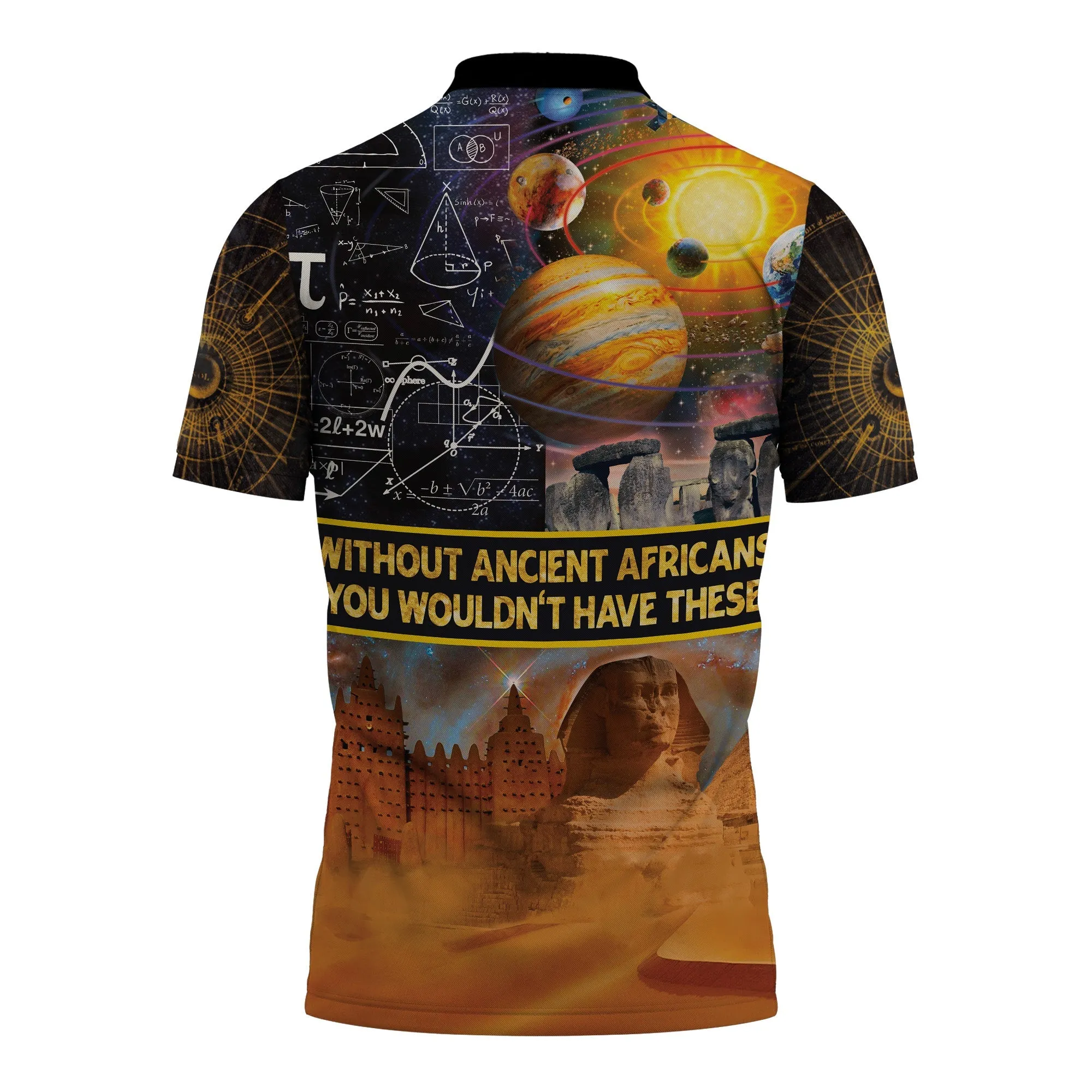 Ancient African Achievements Polo Shirt