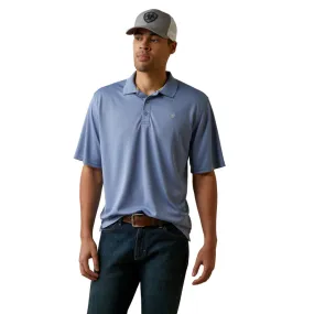 'Ariat' Men's Tek Polo - Stone Wash