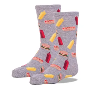 BBQ Kid's Crew Sock