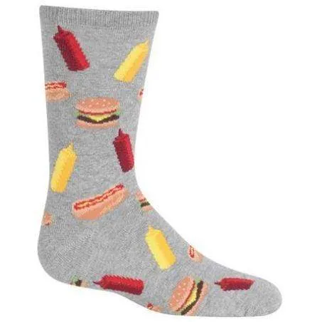 BBQ Kid's Crew Sock