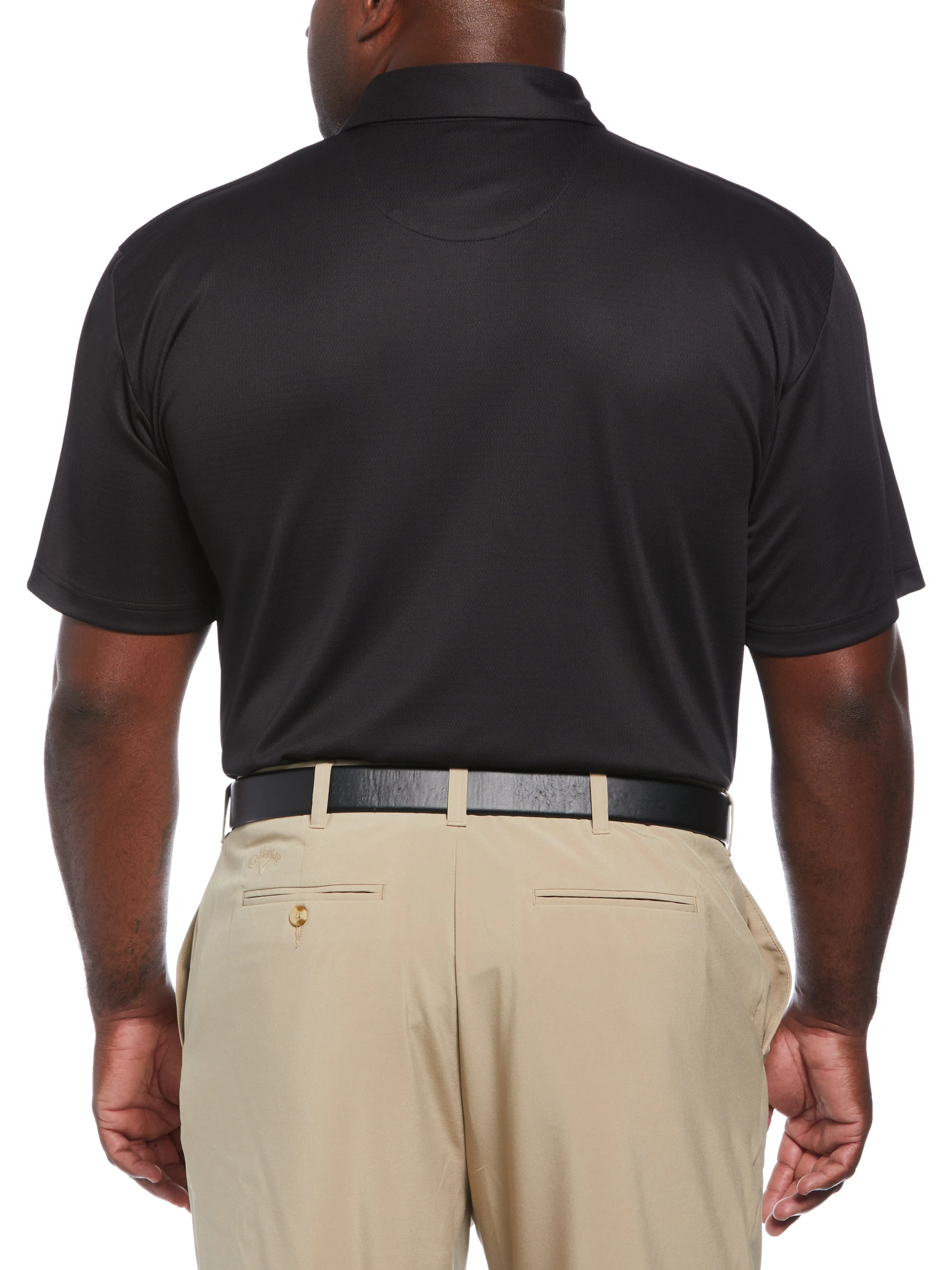 Big & Tall Micro Texture Golf Polo