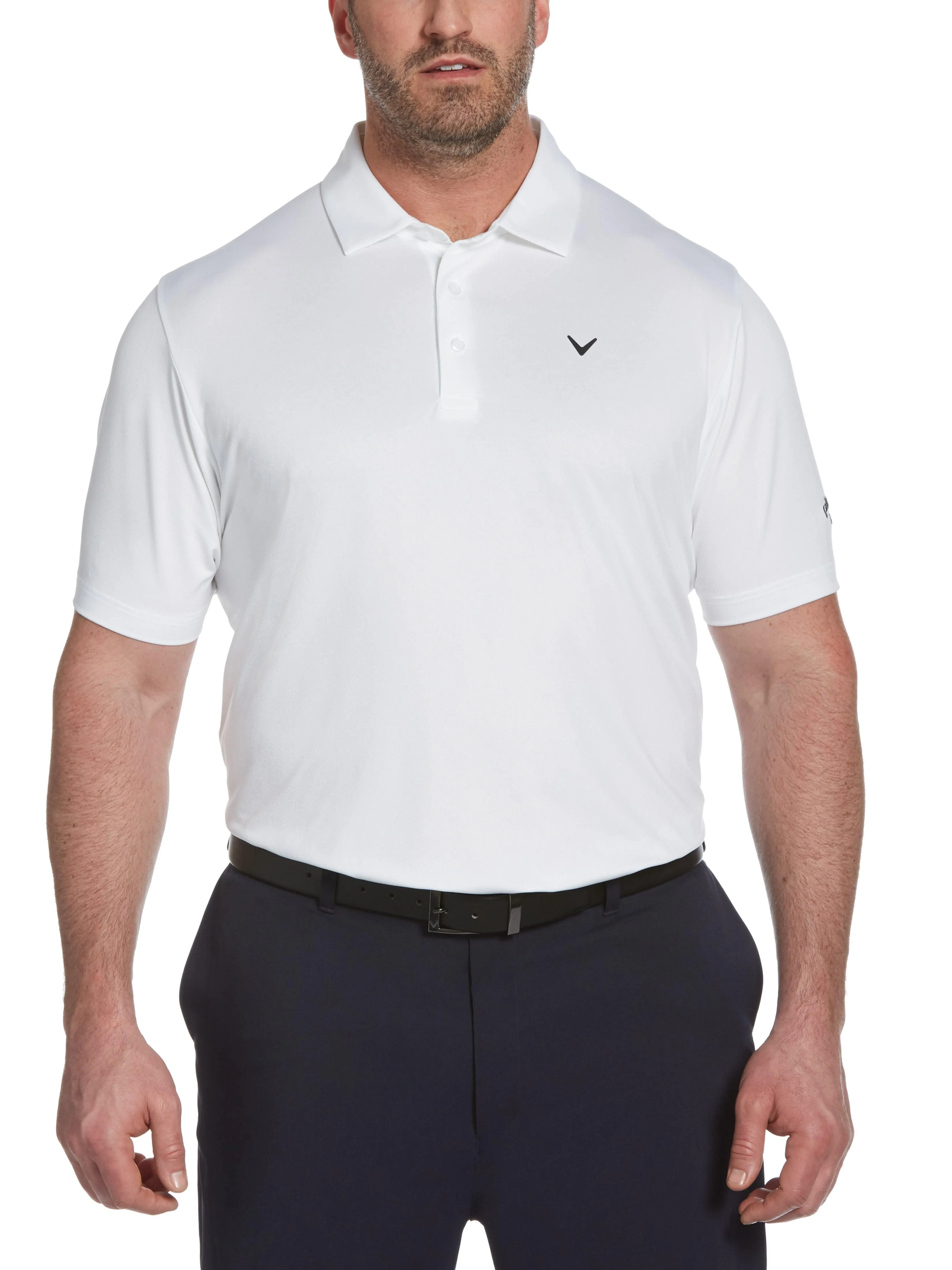 Big & Tall Solid Swing Tech Polo