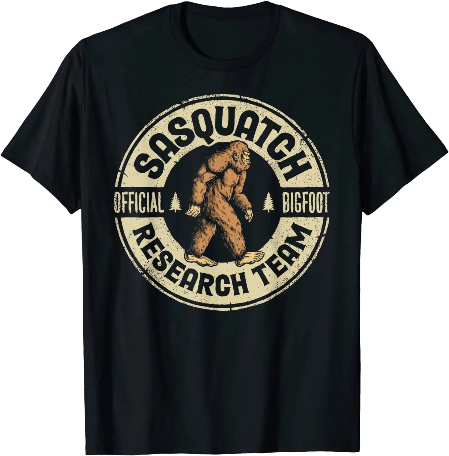 Bigfoot Unisex Retro Vintage T-Shirts