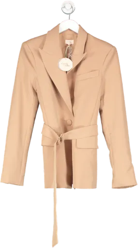 Camila Coelho Nude Morena Blazer UK XXS