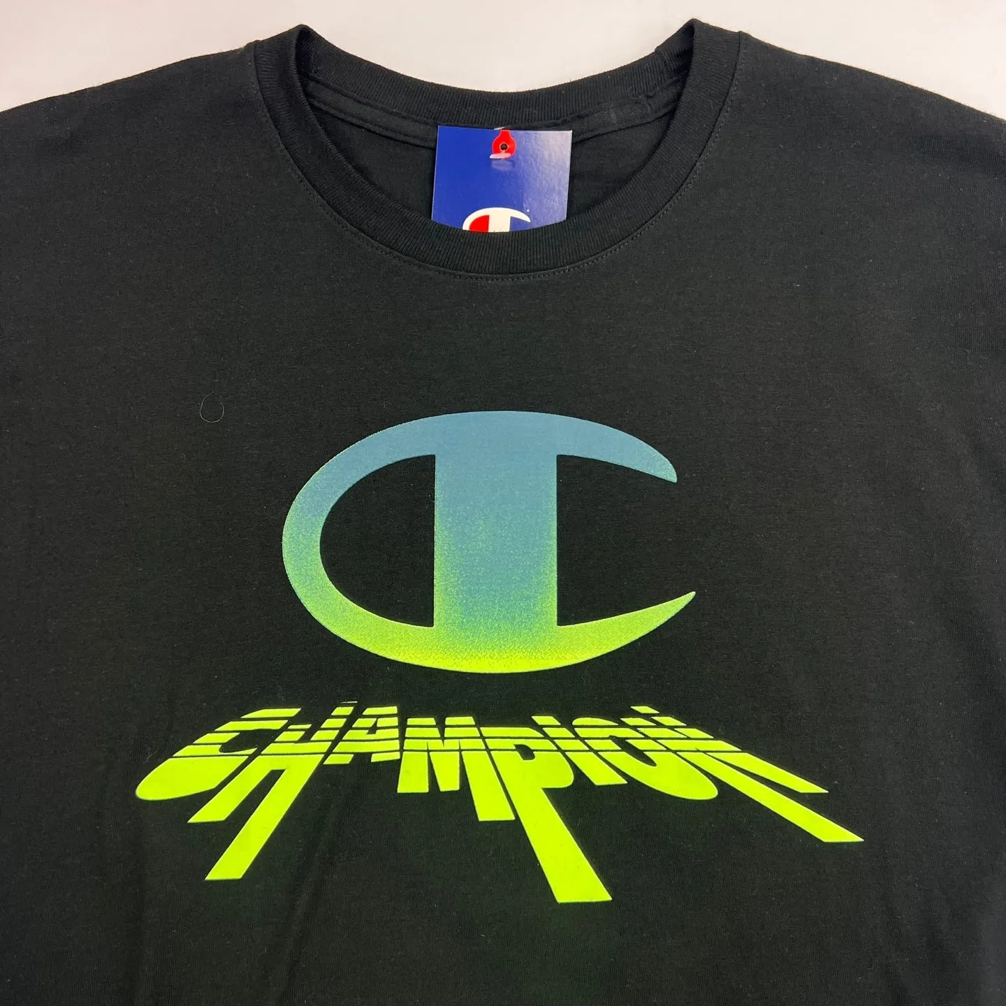 Champion Logo Typographic T-Shirt