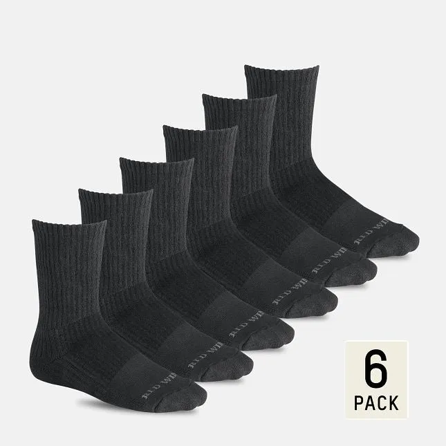 Cotton Blend Sock - Pack of 6