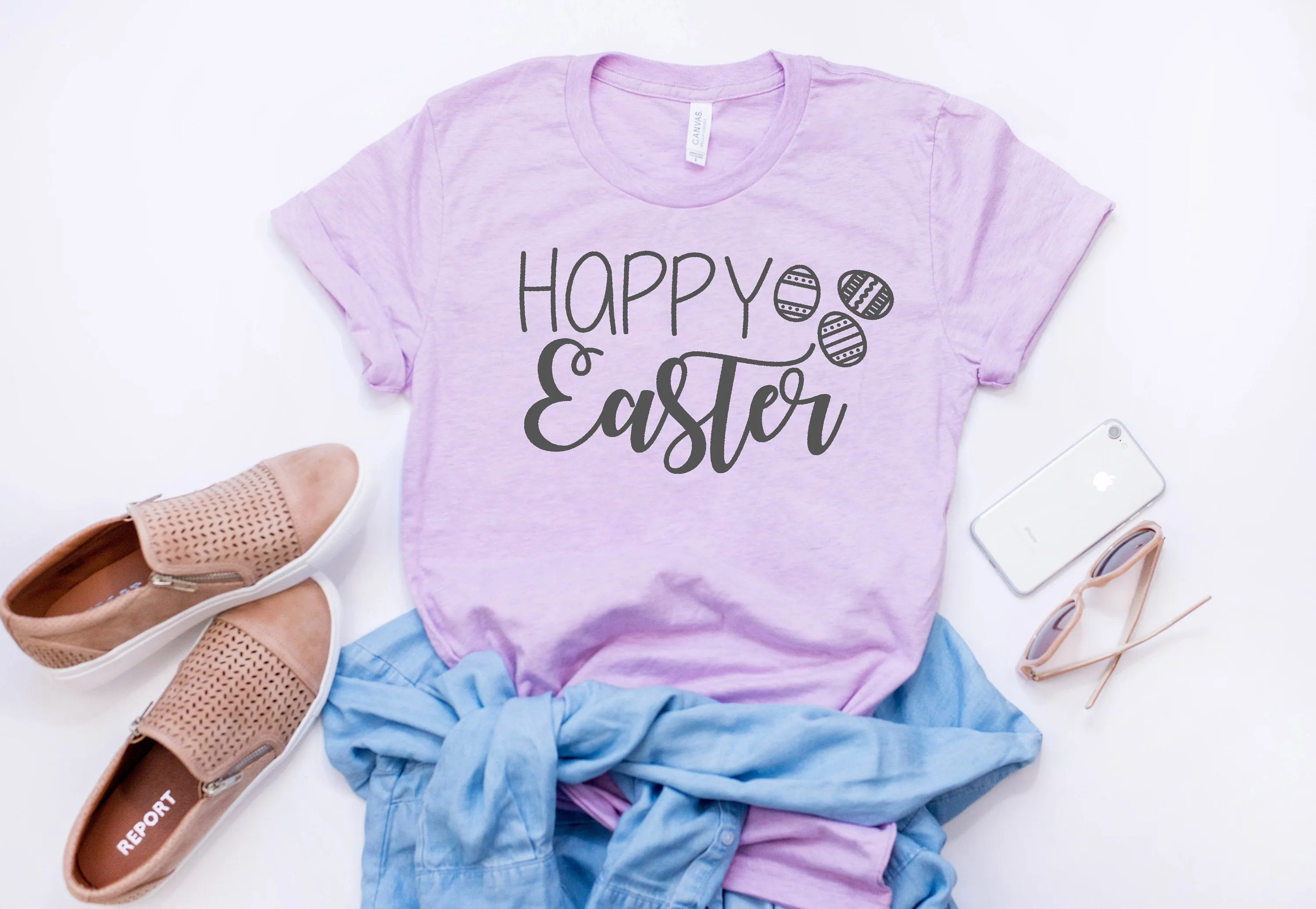 Cute Easter shirt - easter tshirt - Womens Easter shirt  - Easter shirt for women - Happy easter shirt - Easter shirt - hoppy easter