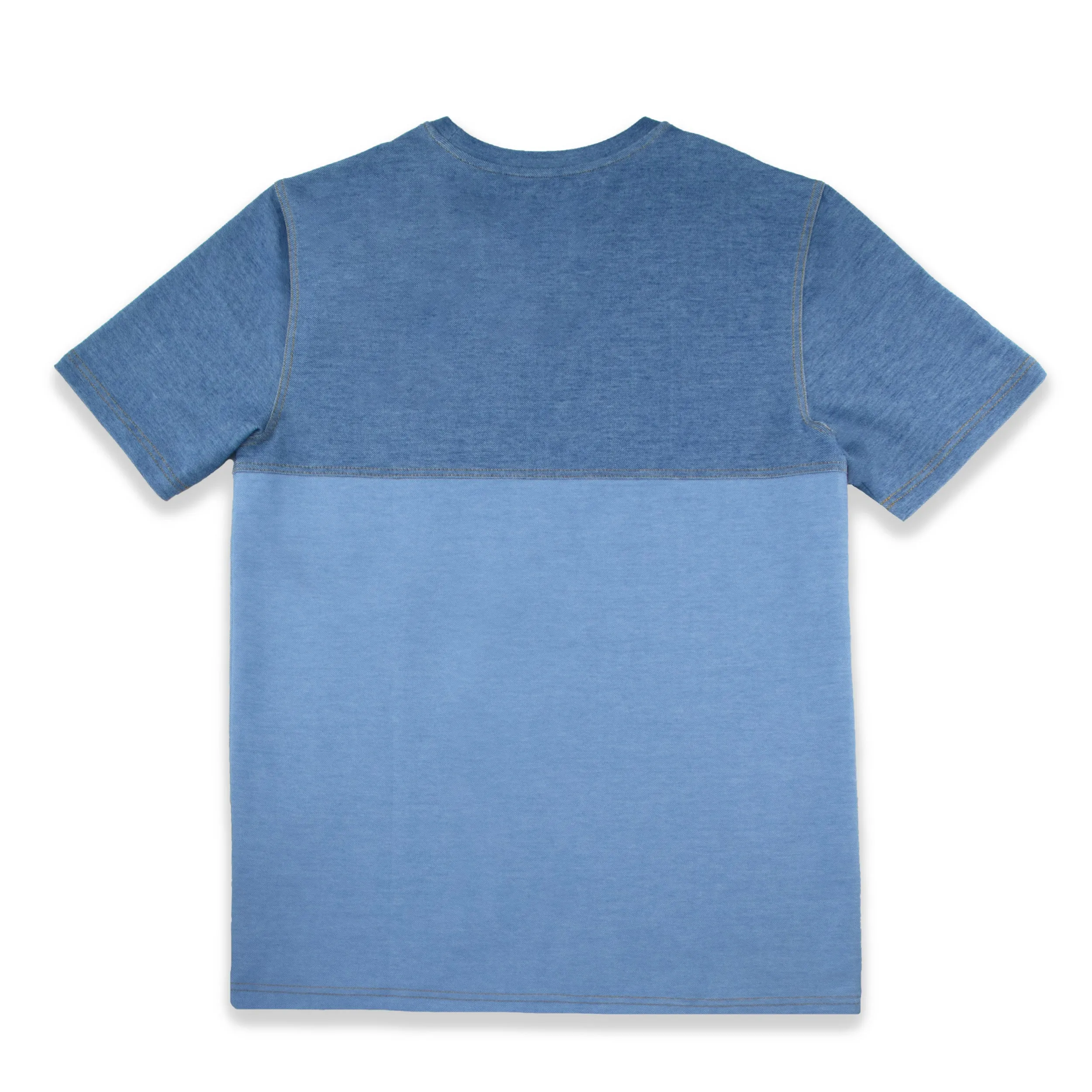 Denim Adult Contrast Tee