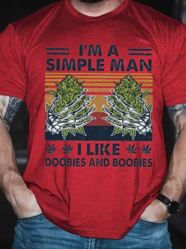 Doobies and Boobies Graphic Tee