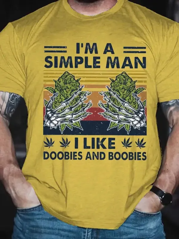 Doobies and Boobies Graphic Tee