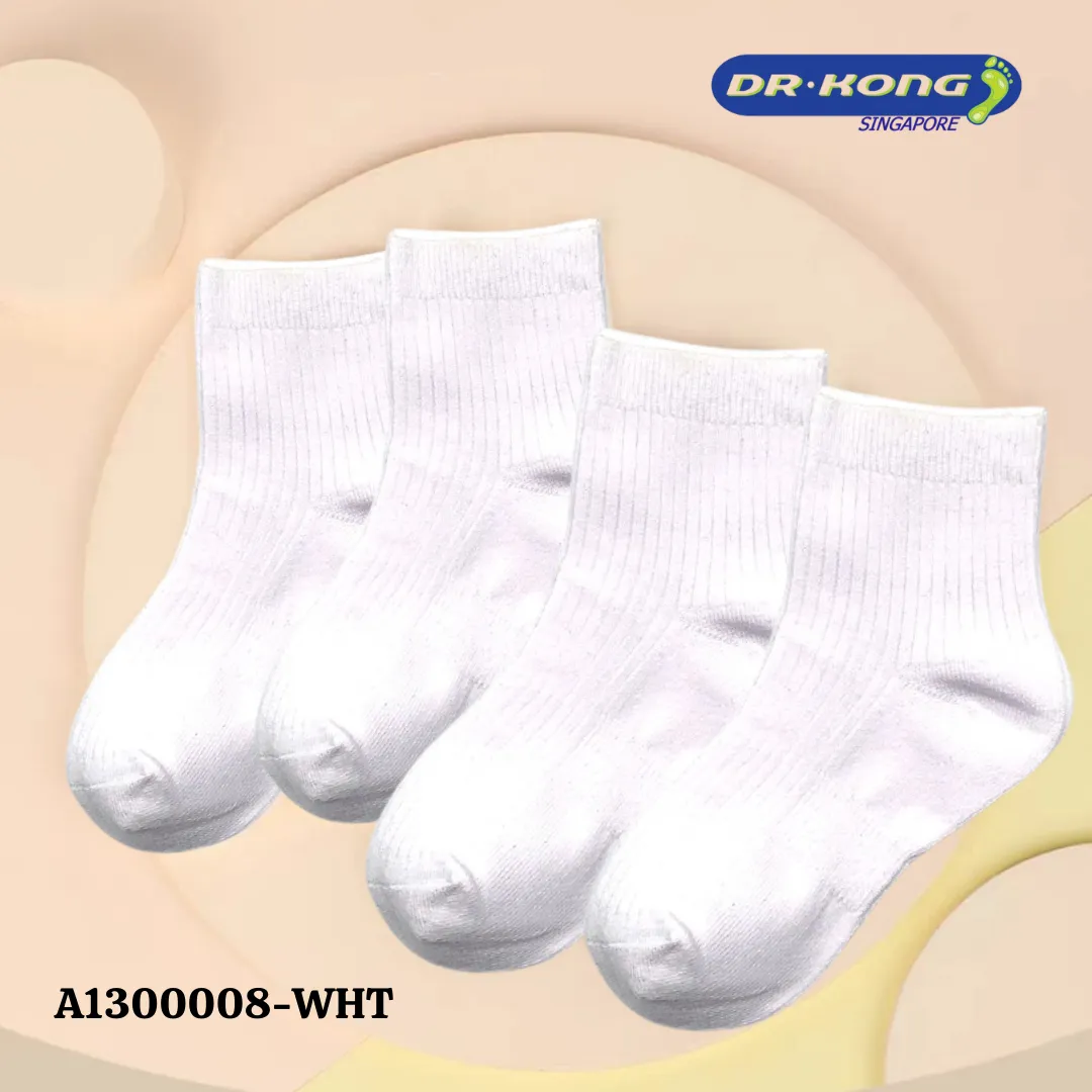 DR.KONG HEALTH SOCKS DK-A1300008-WHT(RP : $15.90)