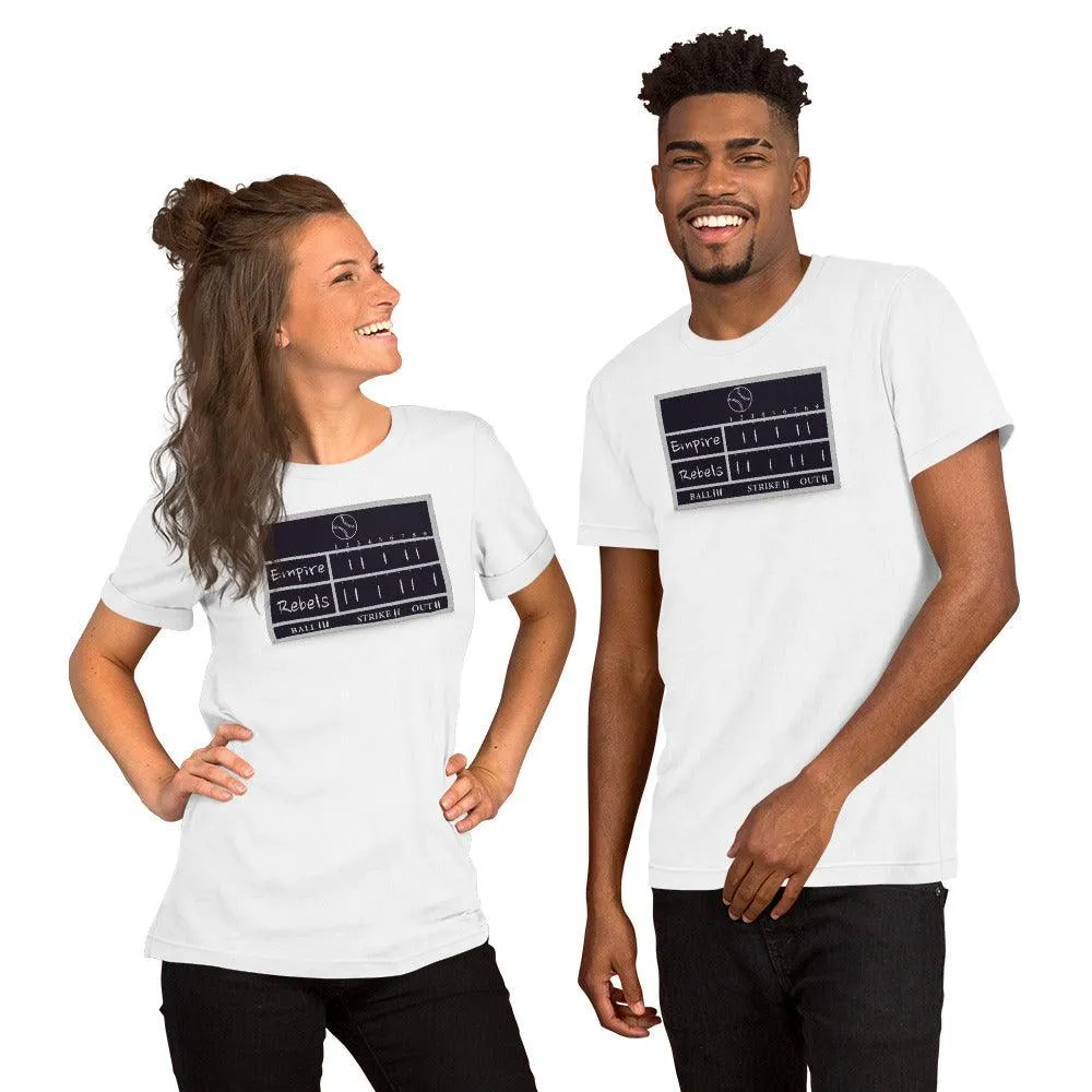 Empire vs Rebels Unisex t-shirt