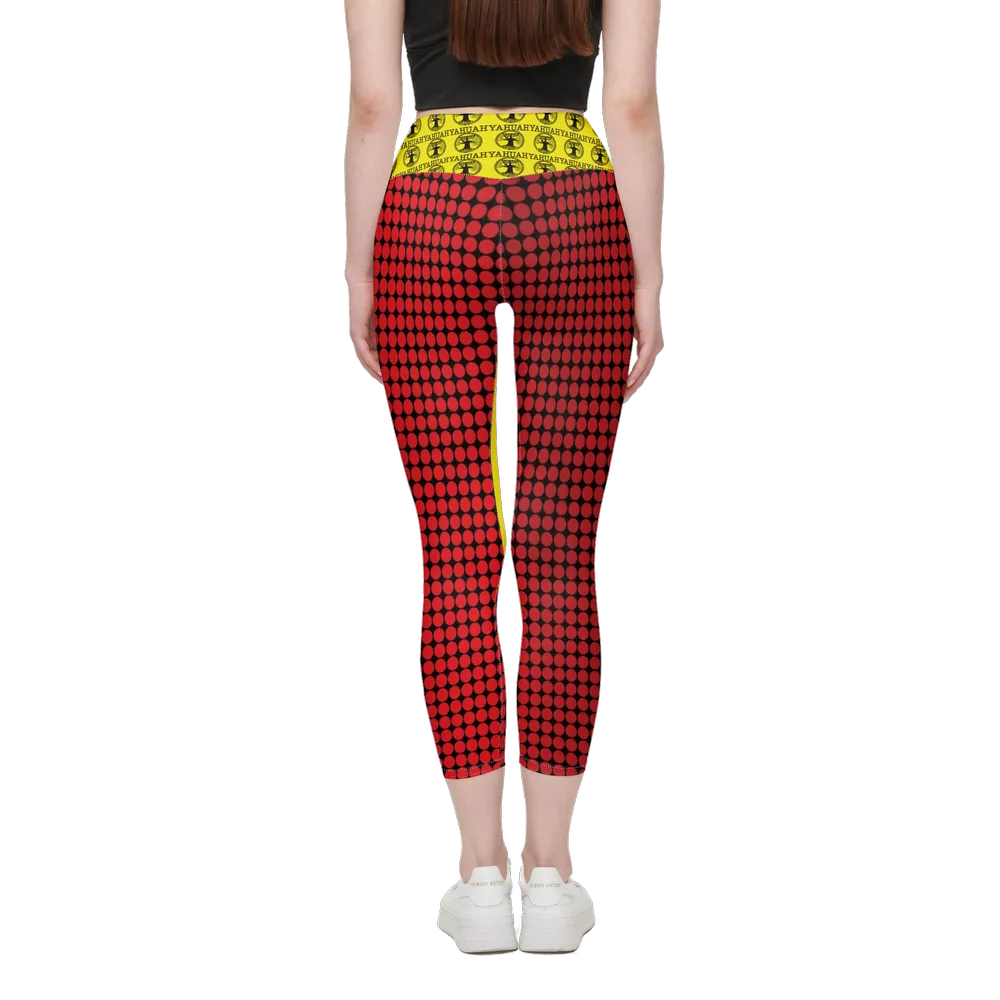 Forget The Past Designer High Rise Leggings 28"