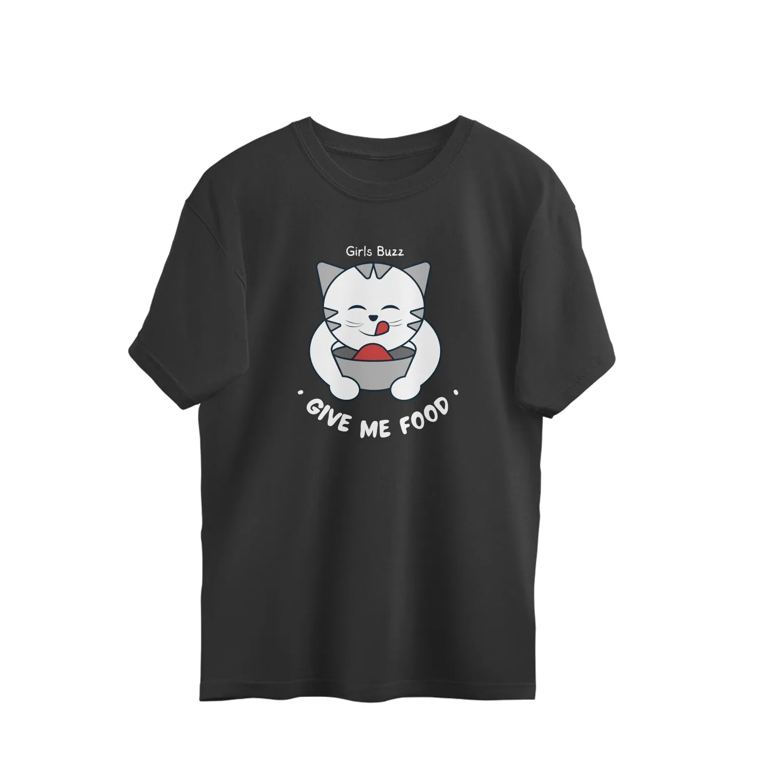 Give Me Food Oversized Tee