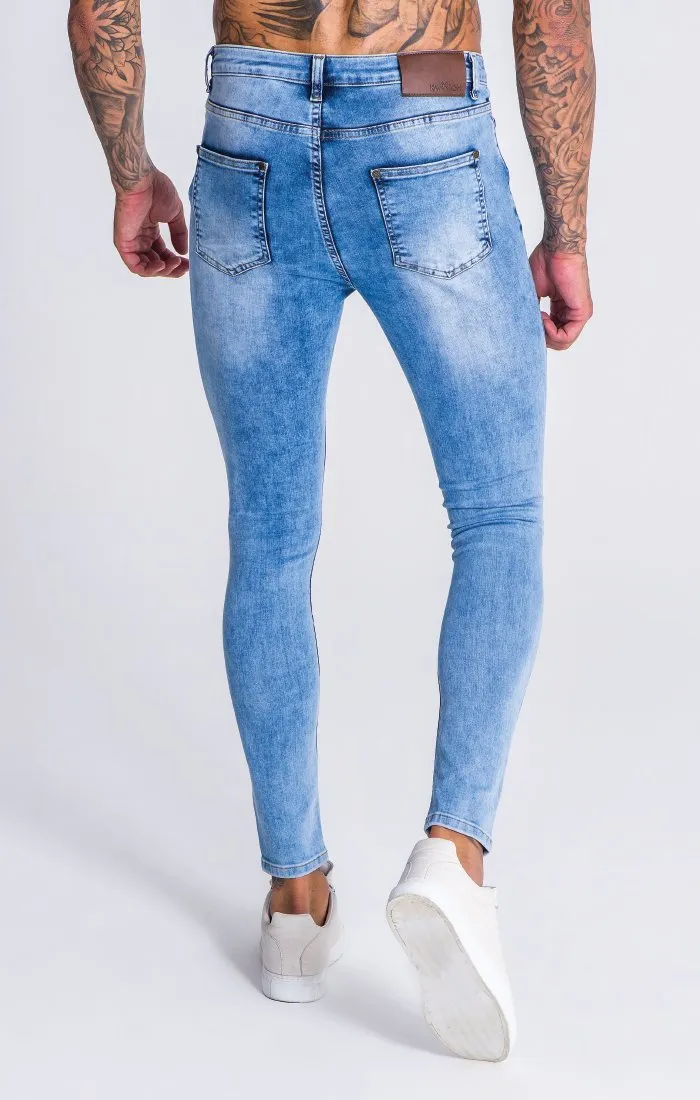 GK Blue Ripped And Repair Jeans