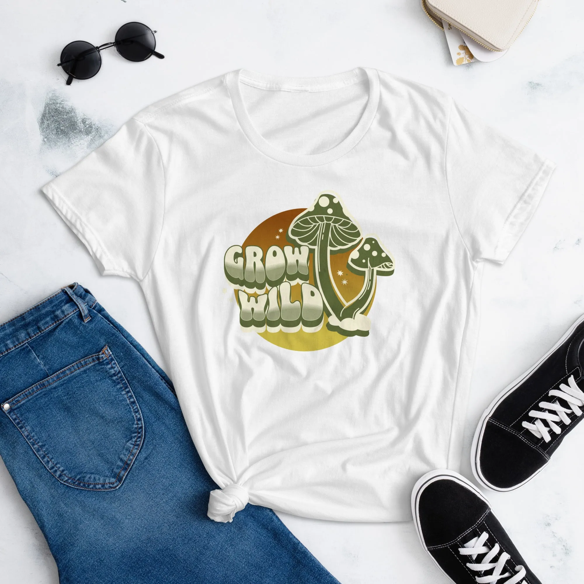 Grow wild Women's short sleeve t-shirt