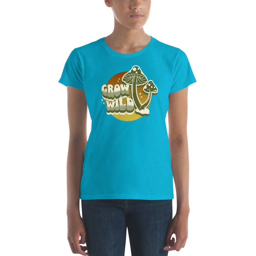 Grow wild Women's short sleeve t-shirt