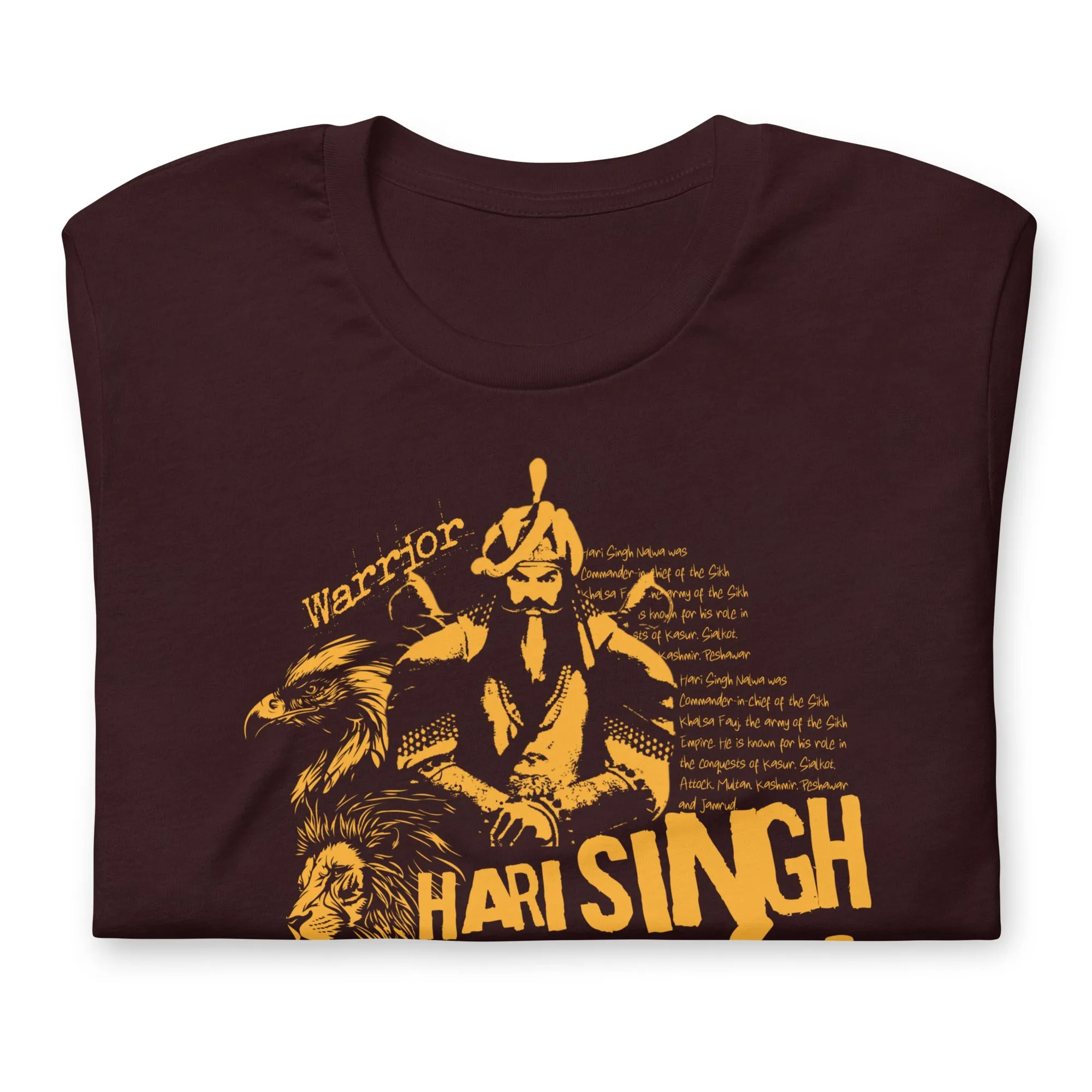 Hari Singh Nalwa Unisex t-shirt