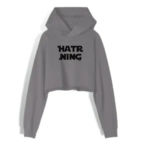 Hatr Ning - Crop Hoodie