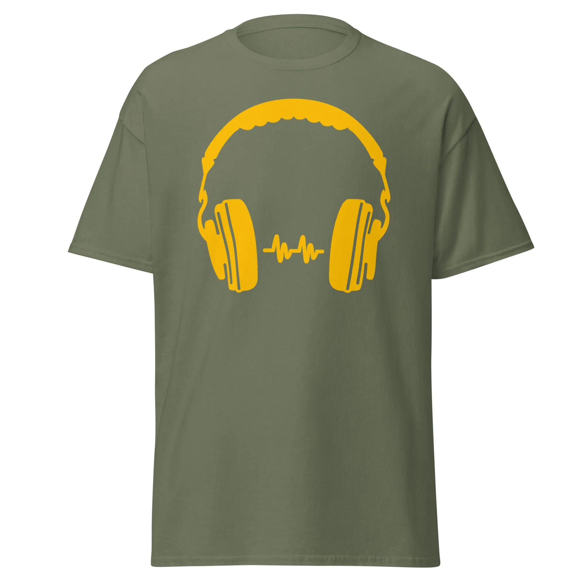 Headphones Men's classic tee