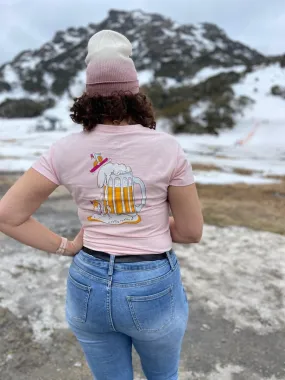 Hold My Beer Skier Tee