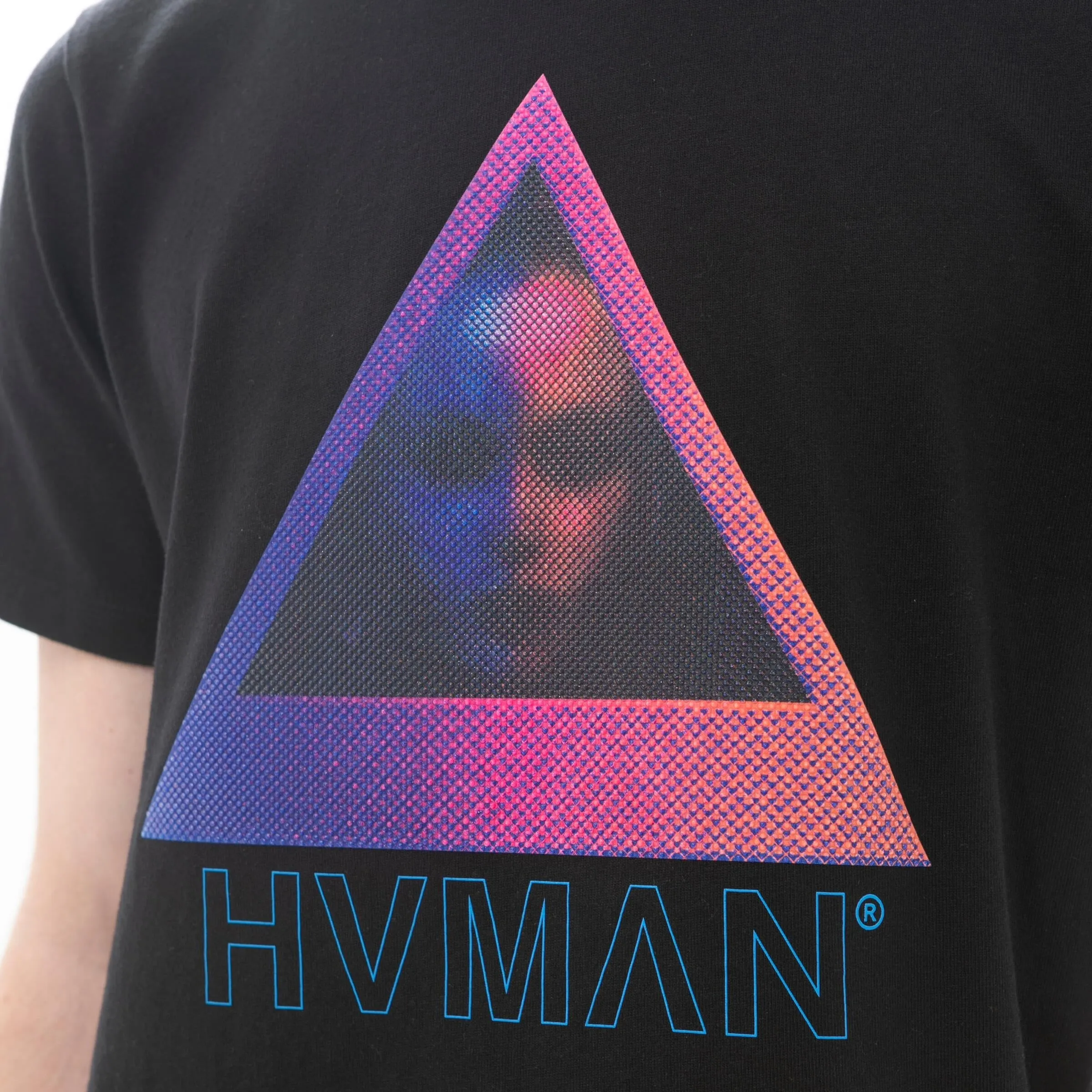 HVMAN Face Tee (Blk/Multi) /D16