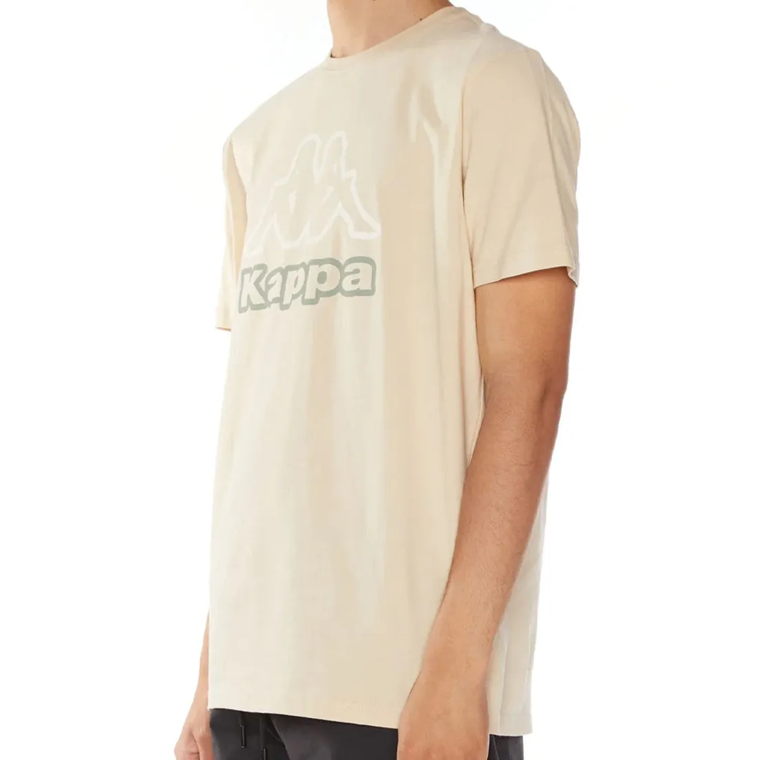 KAPPA Logo Ostesso T-Shirt - Cream