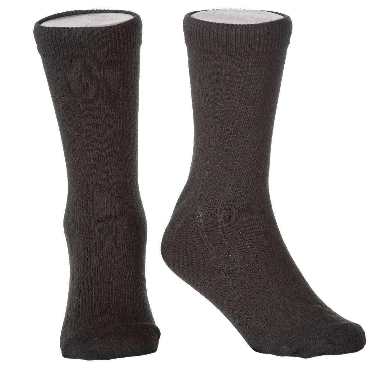 Kids Rib Crew Dress Sock 2 Pack