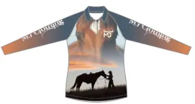 Ladies Dream Catcher Long Sleeve Polo.