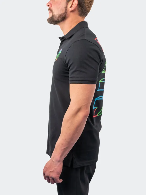 Maceoo Short Sleeves Polo | Polo Treatment Black