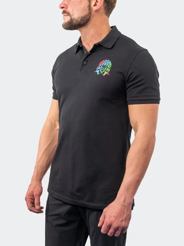 Maceoo Short Sleeves Polo | Polo Treatment Black