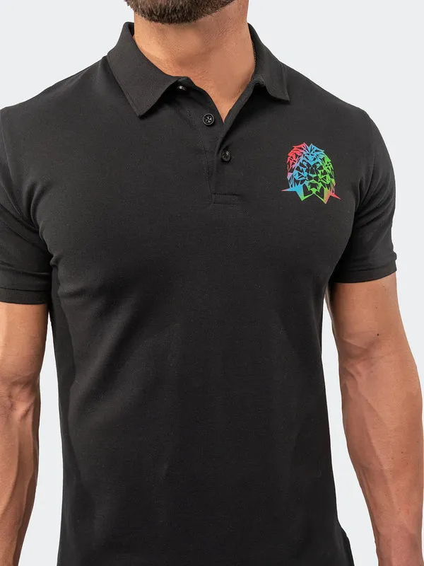 Maceoo Short Sleeves Polo | Polo Treatment Black