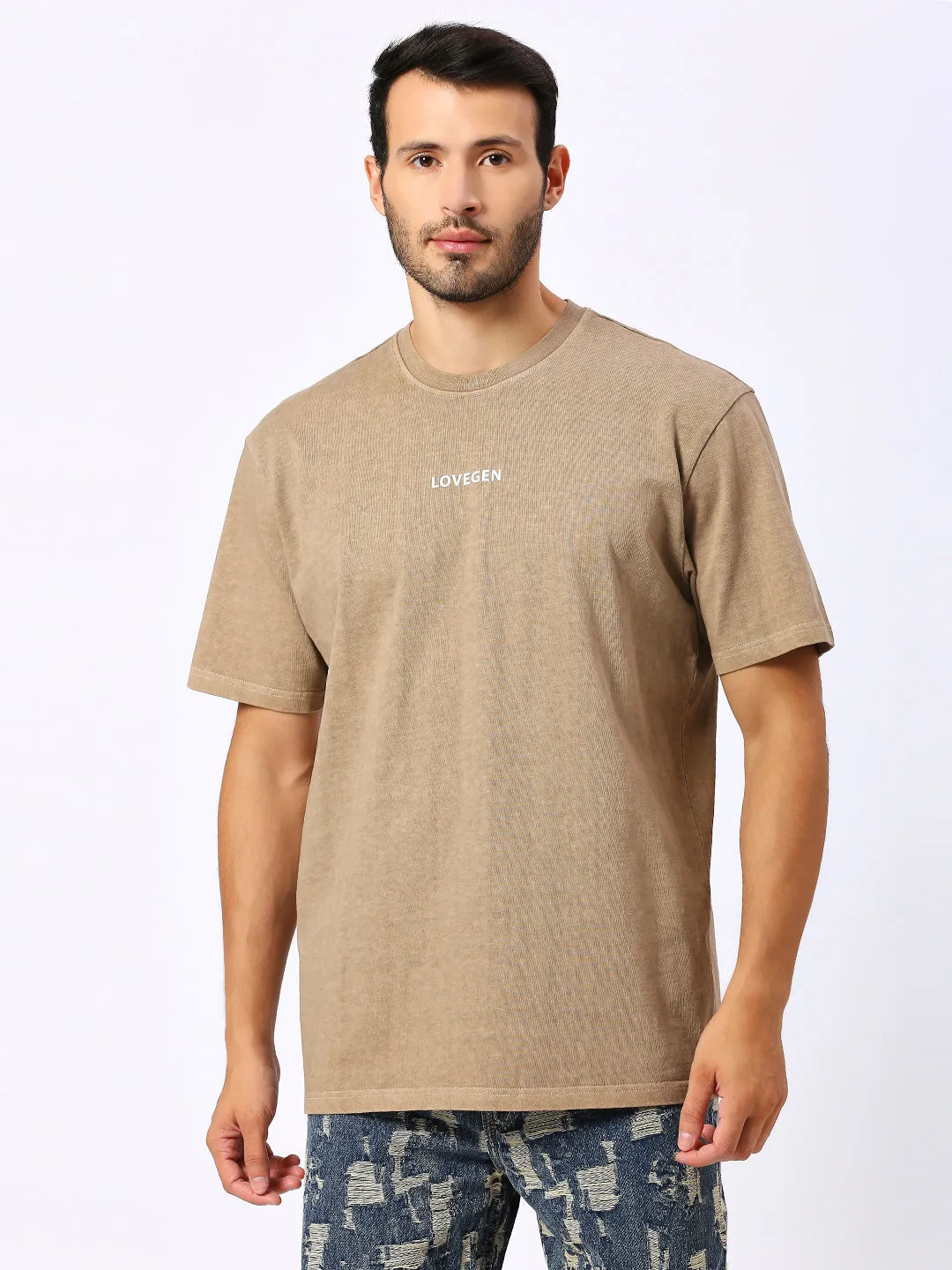 Men's Grey T-shirt  Society