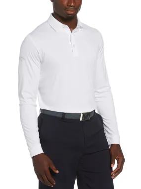 Mens Swing Tech Essential Long Sleeve Polo