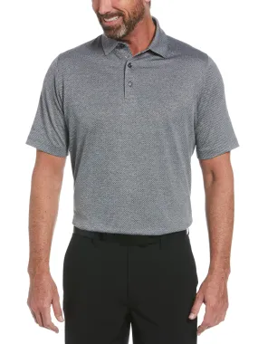 Mens Swing Tech Ventilated Heather Jacquard Polo