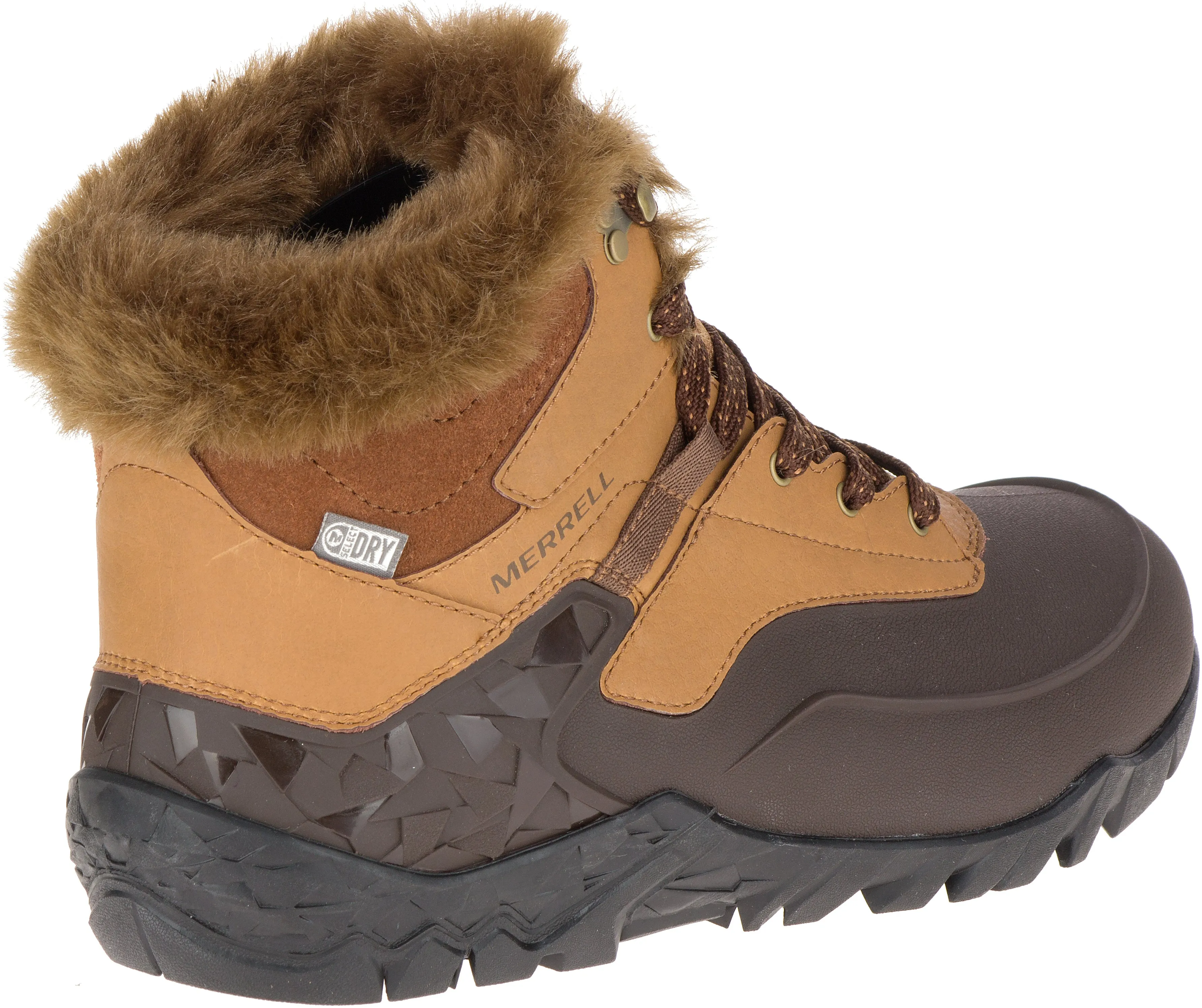 'Merrell' Women's Aurora 6 Ice  WP - Tan / Brown