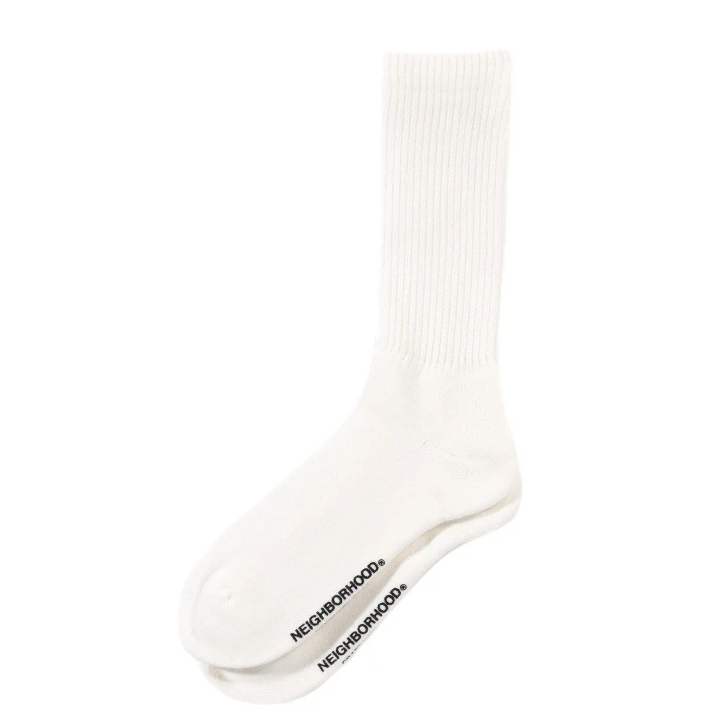 NEIGHBORHOOD PLAIN SOCKS OFF WHITE