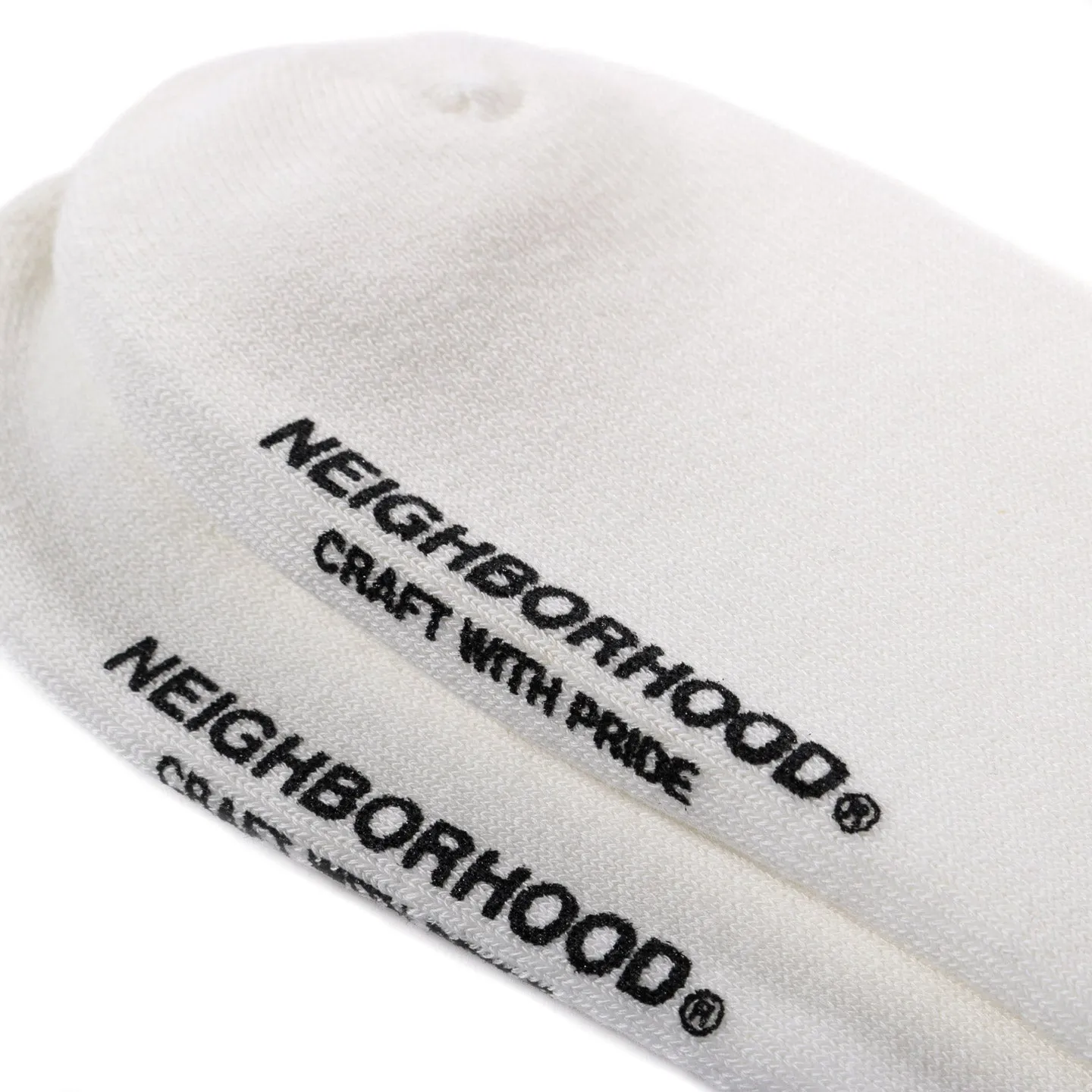 NEIGHBORHOOD PLAIN SOCKS OFF WHITE