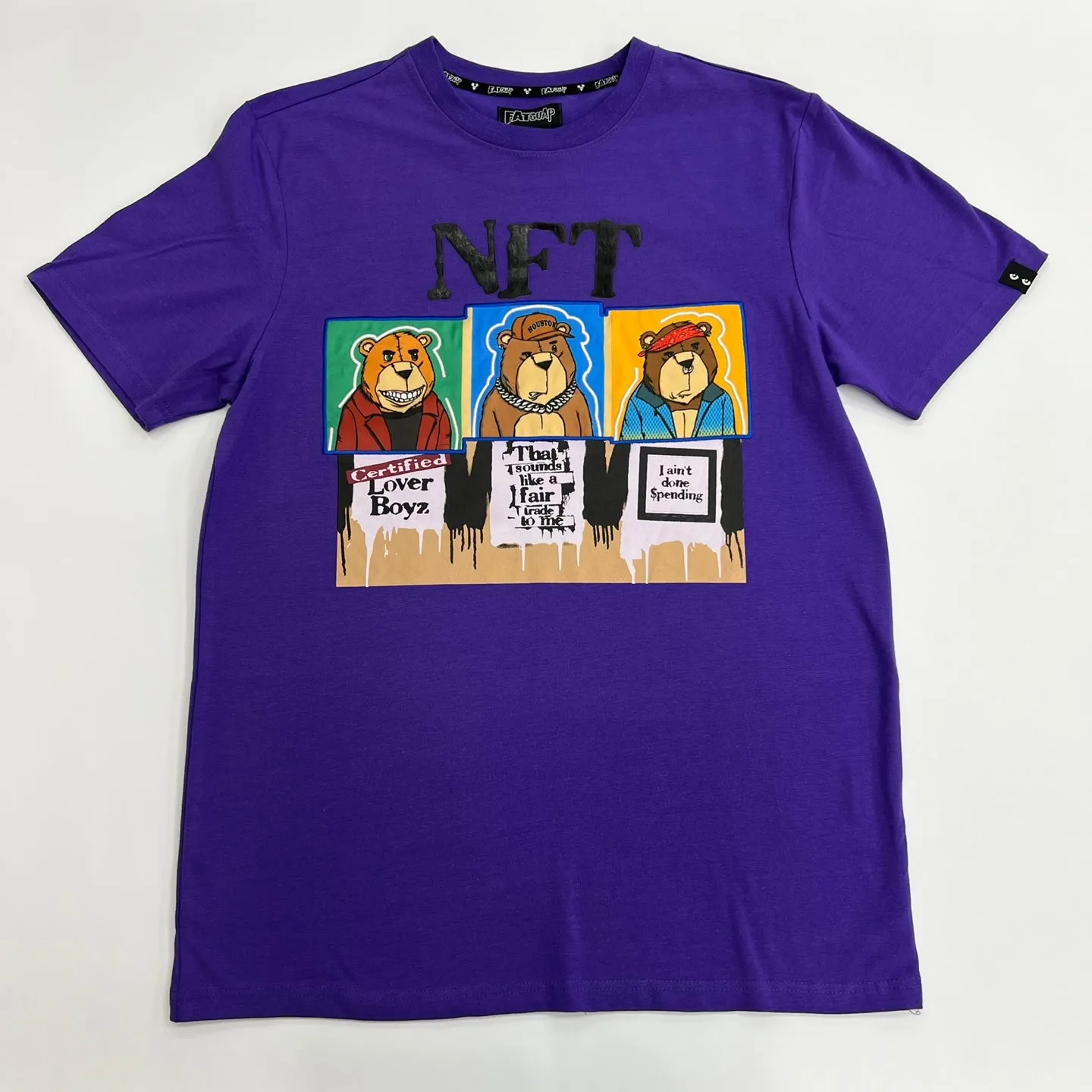 NFT Bear Graphic T-Shirt