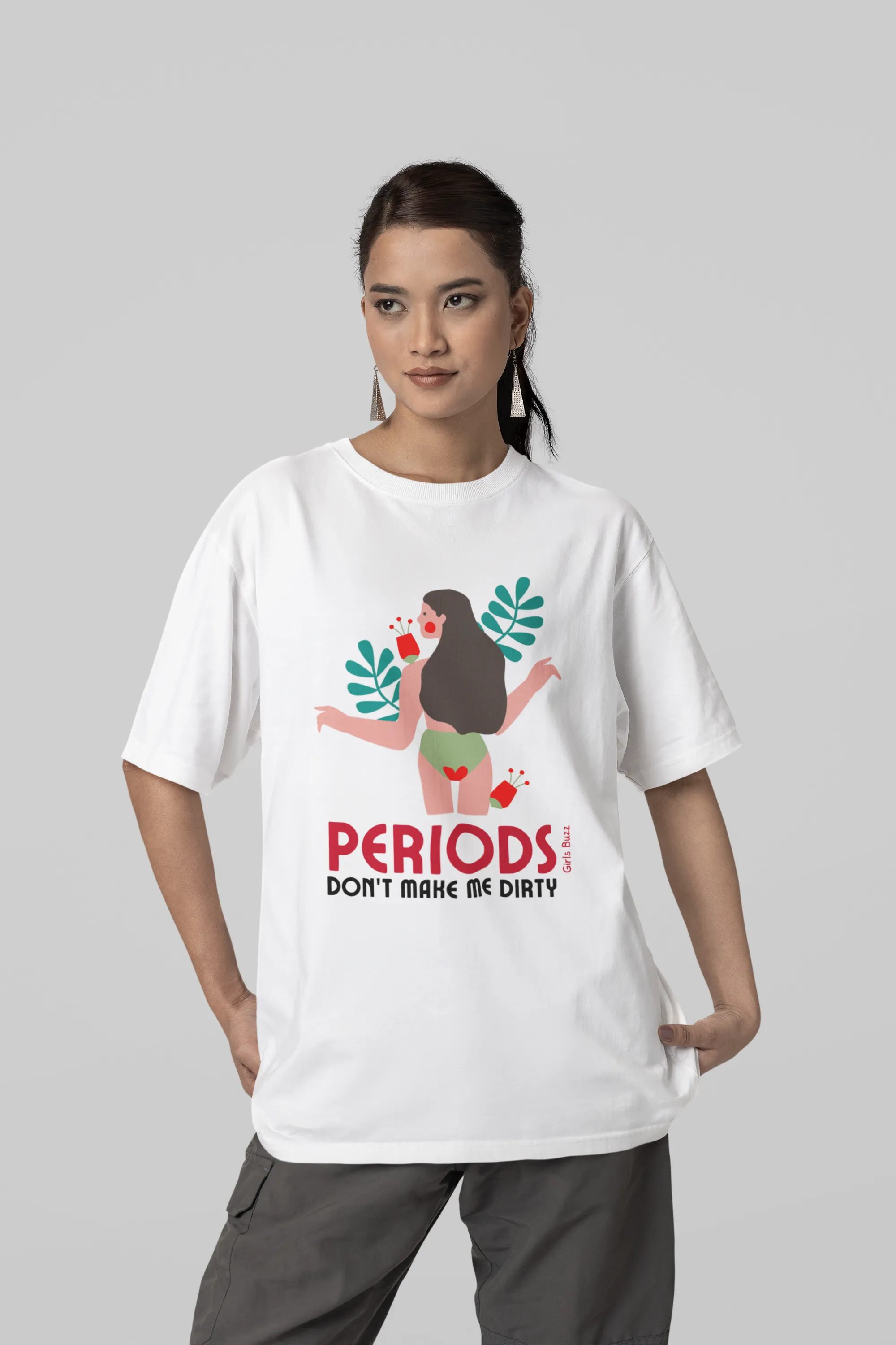 Normalise Periods Boyfriend T-shirt