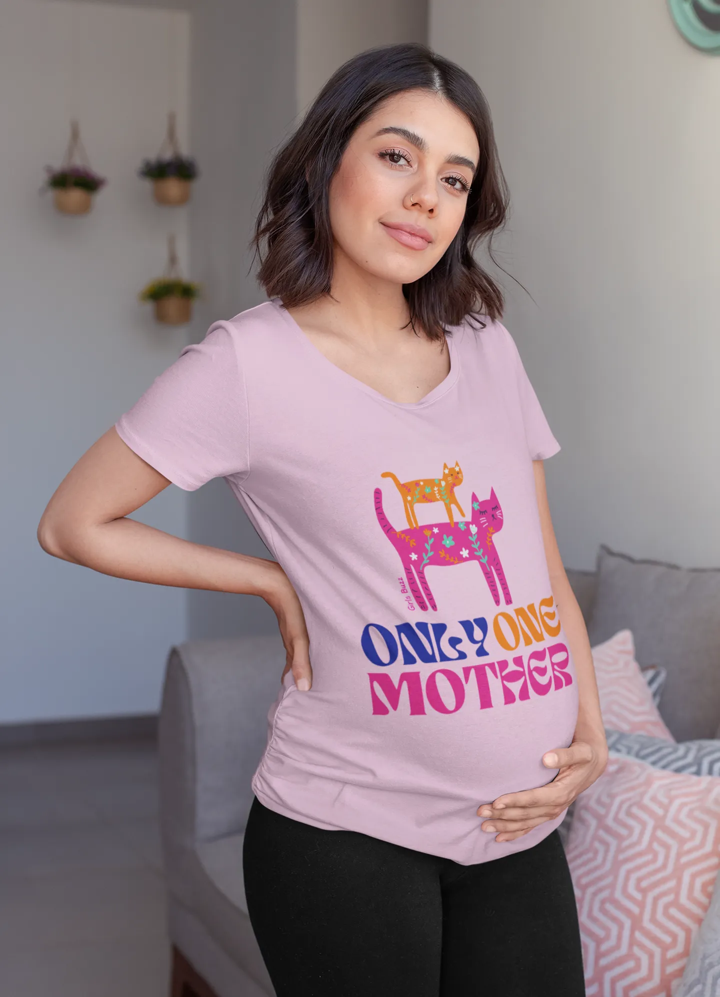 Only One Mother Maternity T-shirt