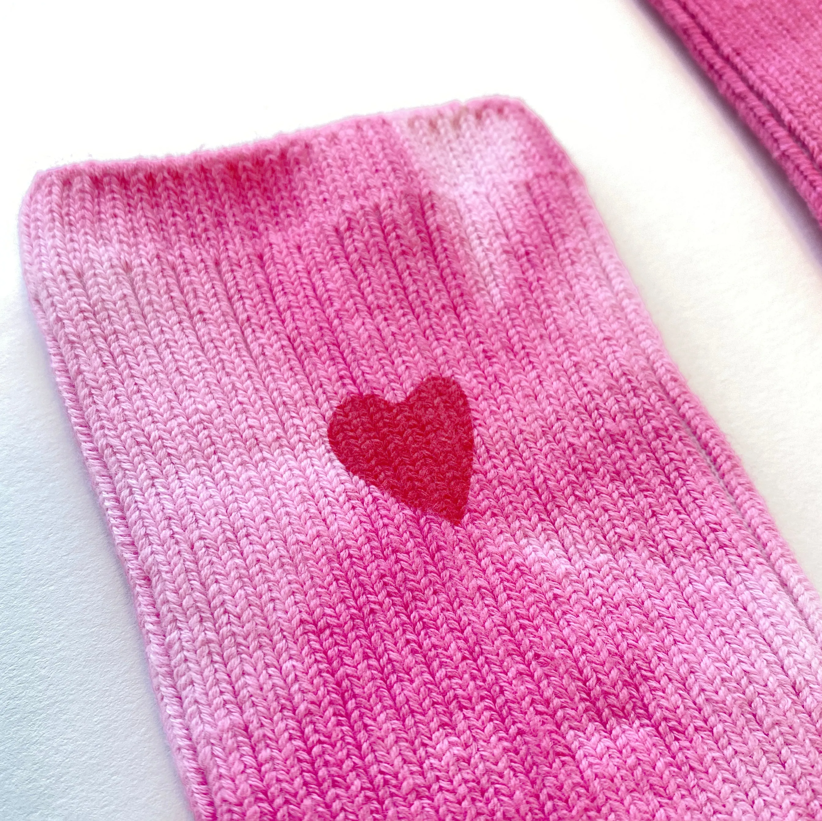 Organic Tie Dye Love Socks