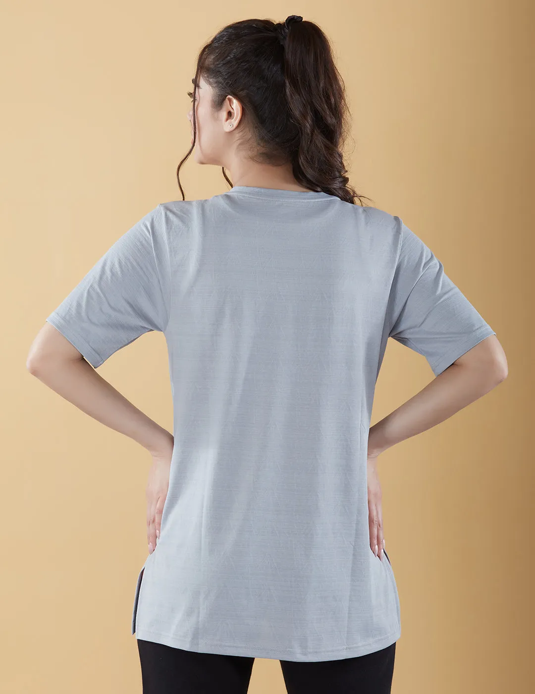 Oversized Long Tee For Women -Athleisure Wear