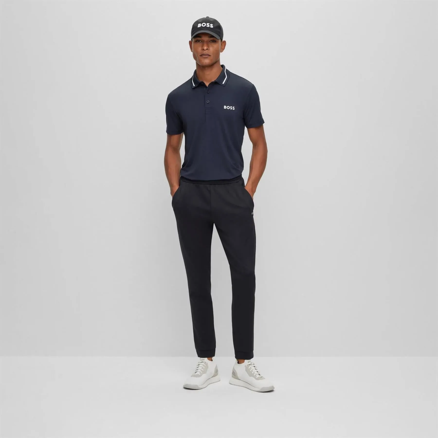 Paddytech Regular Fit Polo Dark Blue - W23