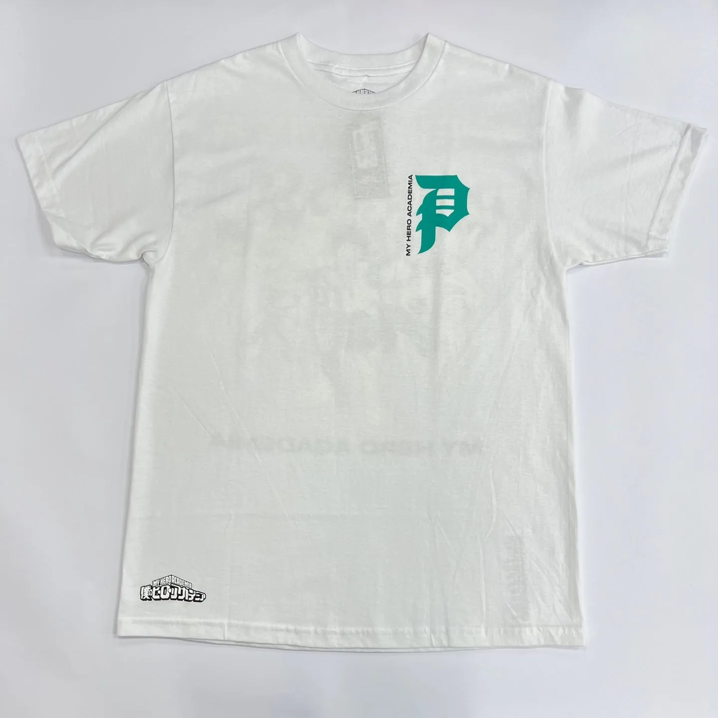 PRIMITIVE X My Hero Academia Short Sleeve T-Shirt - WHITE