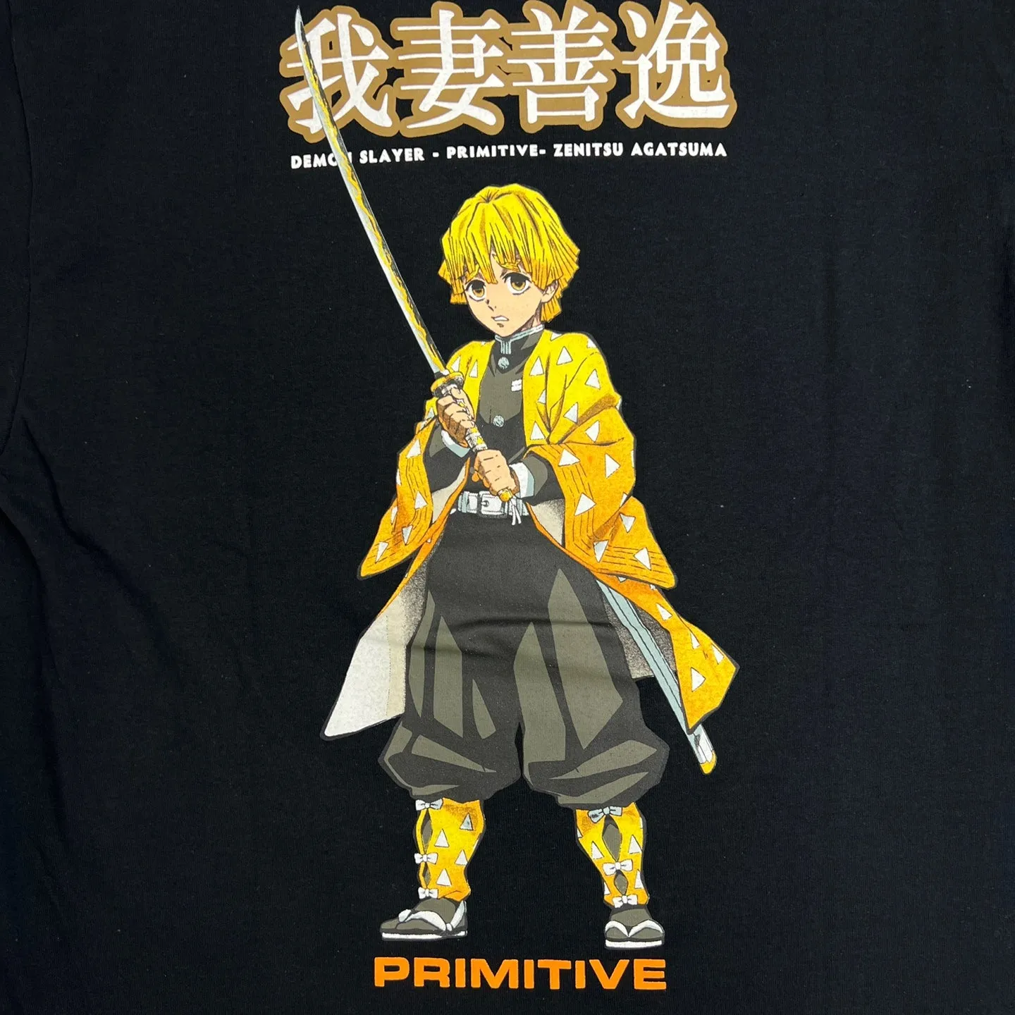 Primitive X Zenitsu Agatsuma Graphic T-Shirt