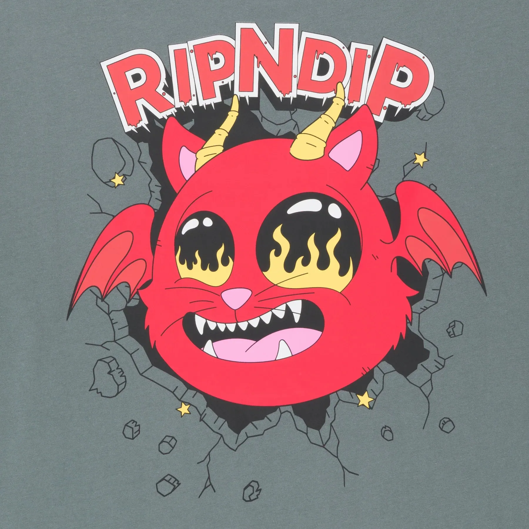 RIPNDIP Devil Monster Graphic T-shirt